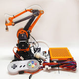 Desktop with control limit belt suction cup robot hand to play 3D printing stepper motor mechanical arm