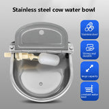 Stainless Steel Fully Automatic Drinking Founta Indrinking Bowl For Cattle Horses Sheep Pigs And Dogs