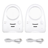 Portable 2.4GHz Wireless Digital Audio Monitor One-Way Talk Crystal Clear Baby Cry Detector Sensitive Transmission
