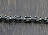 S925 Sterling Silver Retro Vintage Heavy Feeling Clasp Keel Bracelet