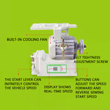 550W Sewing hine Energy-Saving Dc Brushless 220V Flat Car Servo Speed Regulating Electric Single-Phase Small Motor