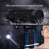 Outdoor Bluetooth Speaker Waterproof 5200mAh Power Bank Bicycle Portable Subwoofer Bass Speaker LED