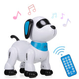 Christmas Electronic Stunt Remote Robot Dog Toy Voice Control Programmable Music Dancing Kid Birthday Gift