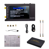 NanoVNA-H4 4-inch Vector Network 10KHz-1.5GHz Antenna Short Wave MF HF VHF UHF Hugen Version 4" VNA Analyzer
