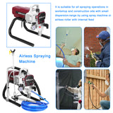 Professional High-pressure Spraying hine 1800W Electric Paint Sprayer Internal-feed Painting Tool Airless Spray Gun