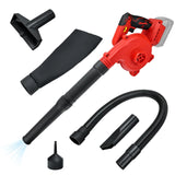 18000RPM Cordless Blower 2 In 1 Air Blower&Suction Leaf Computer Dust Collector Cleaner for /Milwaukee (No Battery)