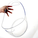 Ice Bucket Clear Plastic 12 Liter Storage Tub - Perfect For Wine, Champagne Or Beer Bottles