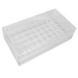 Tattoo Ink Rack Transparent Thickened PC 50 Holes 1.2in Hole Easy Storage Tattoo Bottle Holder for Tattoo Ink Bottle K