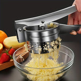 1pc, Juicer, Multifunctional Fruit Vegetable Juicer, Stainless Steel Manual Water Squeezer With Packaging Box Kitchen