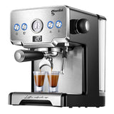 15 Bar Italian hine Stainless Steel Steam Semi-automatic Milk Bubble Espresso Coffee Maker Commercial CRM3605