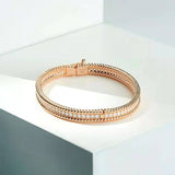 Gypsophila Bracelet High Carbon Diamond 925 Sterling Silver