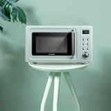 Glass Turntable Retro Countertop Power Level With LED Display Kitchen Electric Microwave Oven