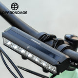 OFFBONDAGE Bicycle Front Bike Light Waterproof Flashlight USB Charging MTB Road Cycg Lamp Accessories