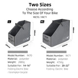 Box with DustCover Bicycle Outdoor Foldable Easy Carry Storage Bag for Folding Bike