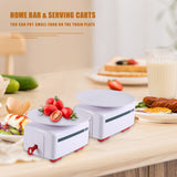 Rotary Toy Track Conveyor Belt Rotating Table Kid Food Train Set DIY Making Family Sushi Party