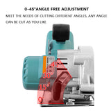 Mini multi-functional metal with guide rail DIY woodworking circular cutting hine household electric saw