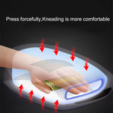 Electric Acupressure Hand Palm Massager with Air Pressure Heat Compression for Fingers Coldness Strain and Numbness Relief