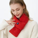 USB intelligent scarf electrothermal cervical hot compress graphene electric heating