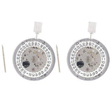 2PCS NH35A NH35 High Accuracy nical Watch Movement Date At 3 Datewheel 24 Jewels Automatic Self-Winding