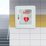 AED Cabinet with Snap Lock and Industrial Grade Steel Metal Plate - For Office, Emergency Vehicles, Public Places, Social Clubs.