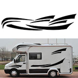 Sticker Stripe Decoration Body Decals Door Panel Bumper Vinyl Graphics Stickers Car Styg For Camper RV Trailer Accessories