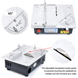 Mini Multifunctional Table Saw Electric Desktop Saws Small Household DIY Cutting Tool Woodworking Bench Lathe Cutter hine