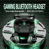 Renear F1 Pro Bluetooth Earphones 5.3 TWS Wireless Bluetooth Headphones with LED Stereo Headset Earbuds Noise Reduction