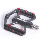 Platform Pedals Widen Mountain Footboard Anti-Slip Smooth Bearing Bicycle Pedal MTB Cycg Bike Parts