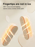 2 1 Magnetic Rechargeable Hand Warmers Electric Portable Handwarmers Long Lasting Safe Heating Warmer Pocket Heater in Winter