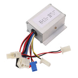 Electric Motor Controller Kit High Temp Resistant 250W Rustproof High Speed DC Motor with Twist Grip for Electric Bike Scooter