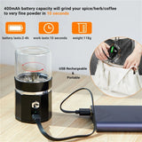 CRUSHER LTQ Intelligent Electric Dry Herb Grinder Portable Spice Tobacco Cutting hine Grinders for Smoking Accessories