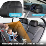 1080P Baby Camera Night Vision Safety Car Seat Mirror Cameras Monitored Mirrors with Wide Crystal Clear View