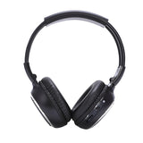 2 x Double Infrared Stereo Wireless Headphone Headset IR Car DVD Player Headrest Black