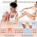 Permanent Painless IPL Hair Remove Laser Device Appliance Sapphire Cooling at Home Ice Laser Hair Removal Machine