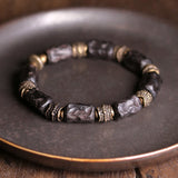 Retro Ethnic Style Handmade Texture Bracelet Literary Female