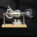 300ML Stainless Steel Mini Old-fashioned Small Hand-cranked Popcorn hine