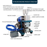 3F core wire pneumatic blade and peeling small automatic cable thermal stripping hine