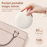 with UV Camera for Sunscreen Test LED Fill 3 Light Mode Travel Makeup Handheld Make Up Mirror