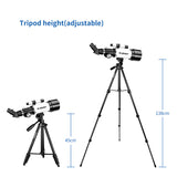 SV501P astronomical telescope positive refractive mirror 70 400mm F5.7 20x