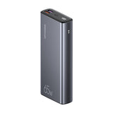 USAMS 30000mah 65watt Ban Station Portable Charger Pd Slim Powerbank Fast Charging Mini Power Bank for Laptop