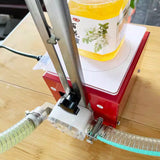 5KG Commercial Electric Paste Filg hine Gear Honey Pump Weighing Type Viscous Liquid Automatic Filler Food Processor