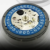 NH35A Grade Mechanical Movement NH35 Sier Calendar Wheel 24 Jewelry Self-Winding High Precision