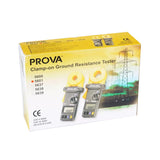 Range 0.025--1500 ohm PROVA-5637 Non-Contact Clamp-on Ground Resistance Tester Meter 35mm Jaw 35A