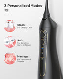 Fairywill Water Dental Flosser Teeth Portable Cordless USB Oral Irrigator Cleaner IPX7 Waterproof Electric Toothbrush Set Home
