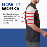 Posture corrector Shaft Spt Lightweight Humeral Fracture Brace for Upper Arm, Shoulder,Long-Bone Humerus