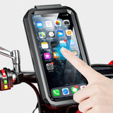 M18L Motorcycle Bike Phone Mount Case Waterproof Holder Support for Smartphone