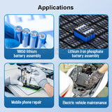 2.4-inch Color Screen Super Farad Capacitor hine With 999 Level of Fine Adjustment Manual/Automatic Spot Welding