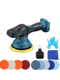 5500RPM Cordless Polisher Set Portable Wireless Car Glazing Polishing hine for 18V-21V Electric Rotary Tool
