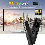 M98 Y10 ATV Mini Stick Android 13 H618 Quad Core Cortex A53 Support 6K Video 4K 5G Wifi BT5.0 Voice Remote Smart TV Box iptv