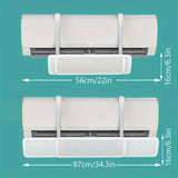 1pc Air Conditioning Deflector Keep Your Home Cool And Comfortable With This Easily Adjustable Portable Air Conditioner Deflector Wall Mount Universal Wind Screen Cover!
